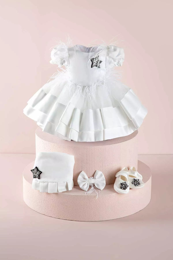 star-white-baby-dress-set-THA Dressing at Sophia's StyleBaby & Toddler Dresses-1